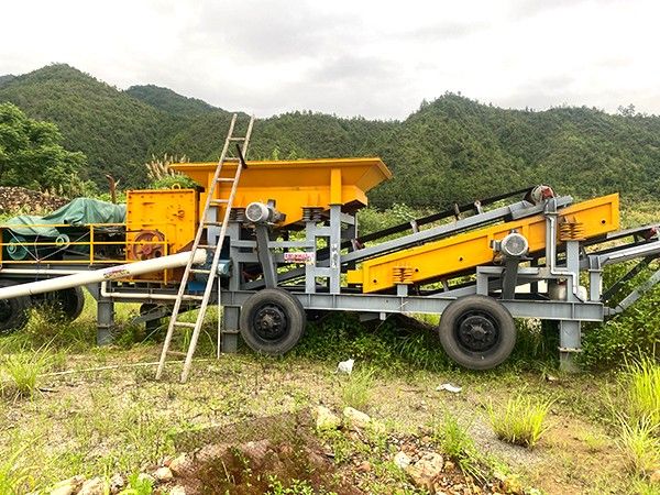 移動製沙機
